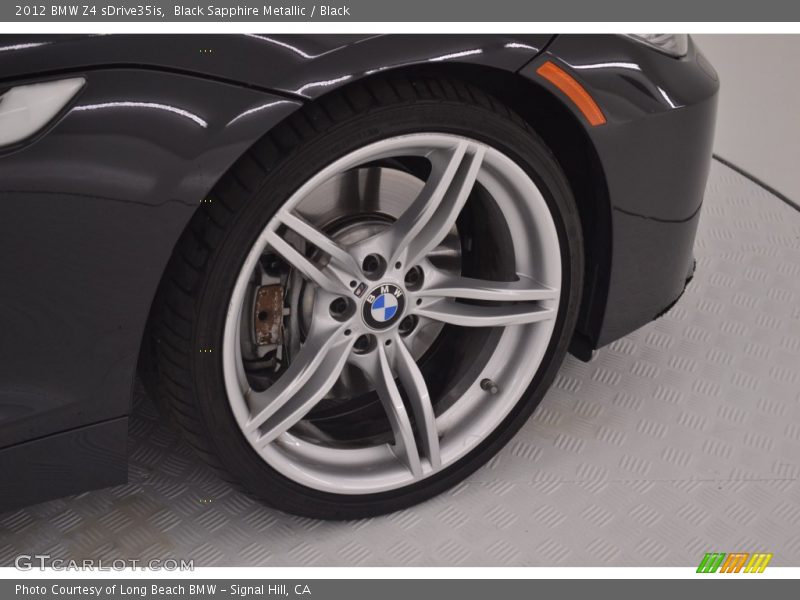 Black Sapphire Metallic / Black 2012 BMW Z4 sDrive35is