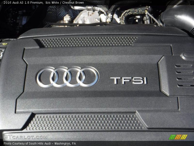 Ibis White / Chestnut Brown 2016 Audi A3 1.8 Premium