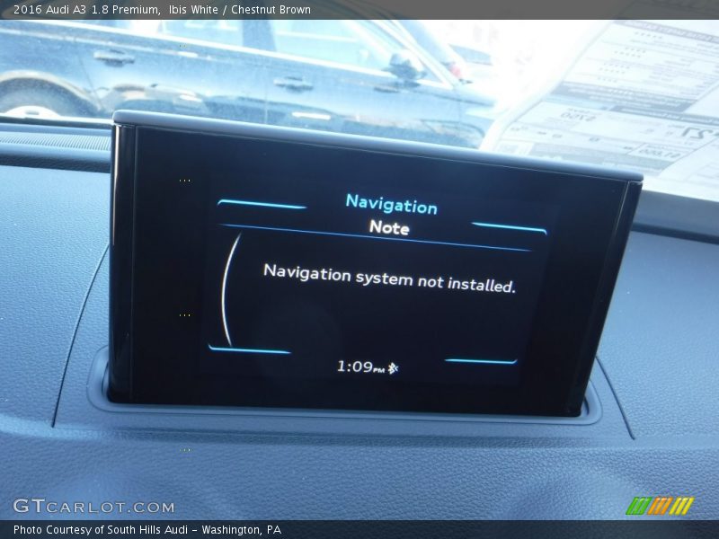 Ibis White / Chestnut Brown 2016 Audi A3 1.8 Premium