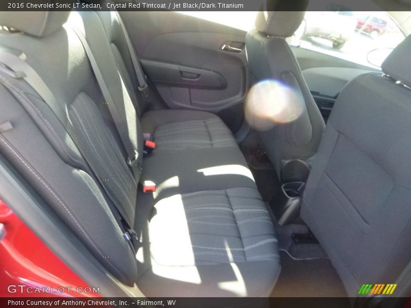 Crystal Red Tintcoat / Jet Black/Dark Titanium 2016 Chevrolet Sonic LT Sedan