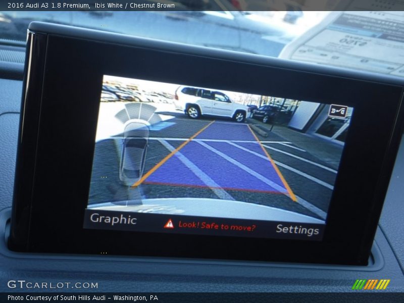 Ibis White / Chestnut Brown 2016 Audi A3 1.8 Premium