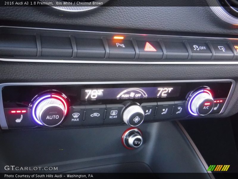 Ibis White / Chestnut Brown 2016 Audi A3 1.8 Premium