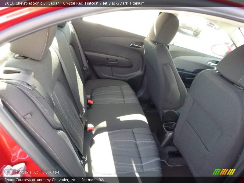 Crystal Red Tintcoat / Jet Black/Dark Titanium 2016 Chevrolet Sonic LT Sedan