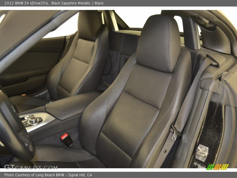 Black Sapphire Metallic / Black 2012 BMW Z4 sDrive35is
