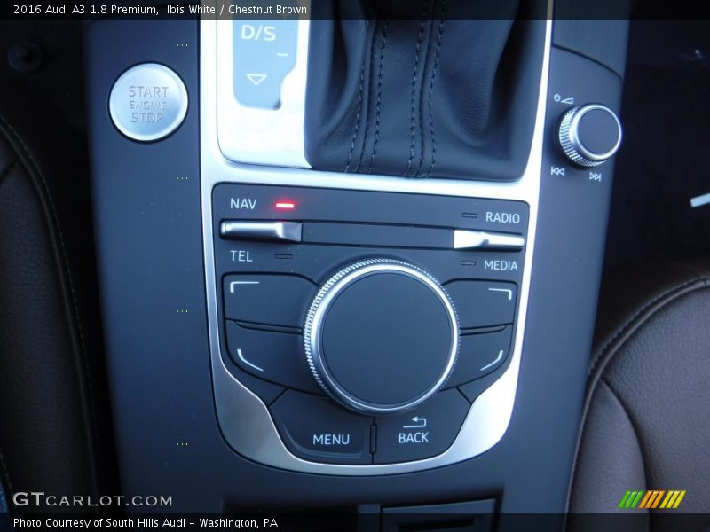 Ibis White / Chestnut Brown 2016 Audi A3 1.8 Premium