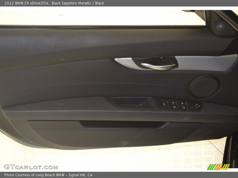 Black Sapphire Metallic / Black 2012 BMW Z4 sDrive35is