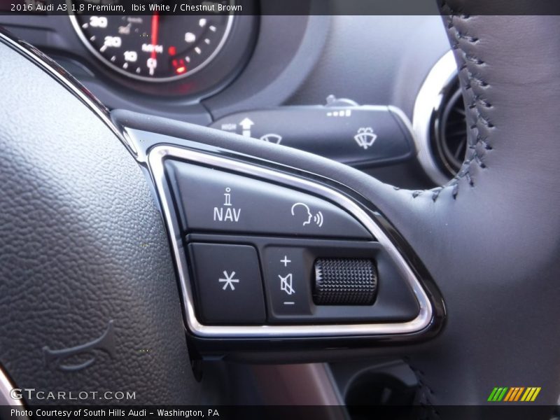 Ibis White / Chestnut Brown 2016 Audi A3 1.8 Premium