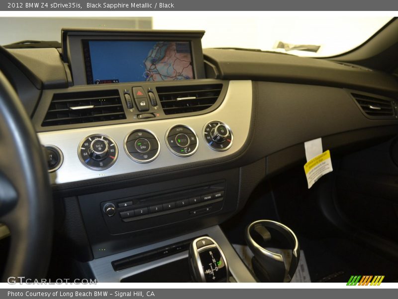 Black Sapphire Metallic / Black 2012 BMW Z4 sDrive35is