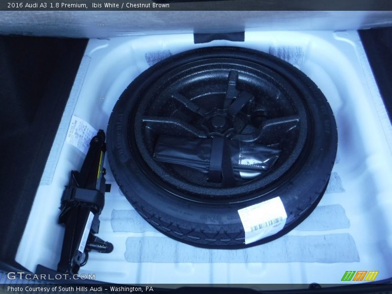 Ibis White / Chestnut Brown 2016 Audi A3 1.8 Premium
