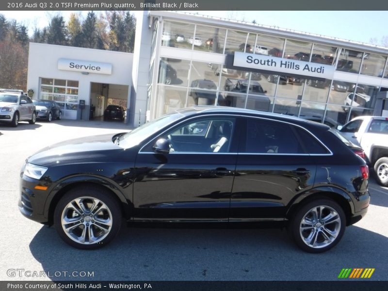 Brilliant Black / Black 2016 Audi Q3 2.0 TSFI Premium Plus quattro