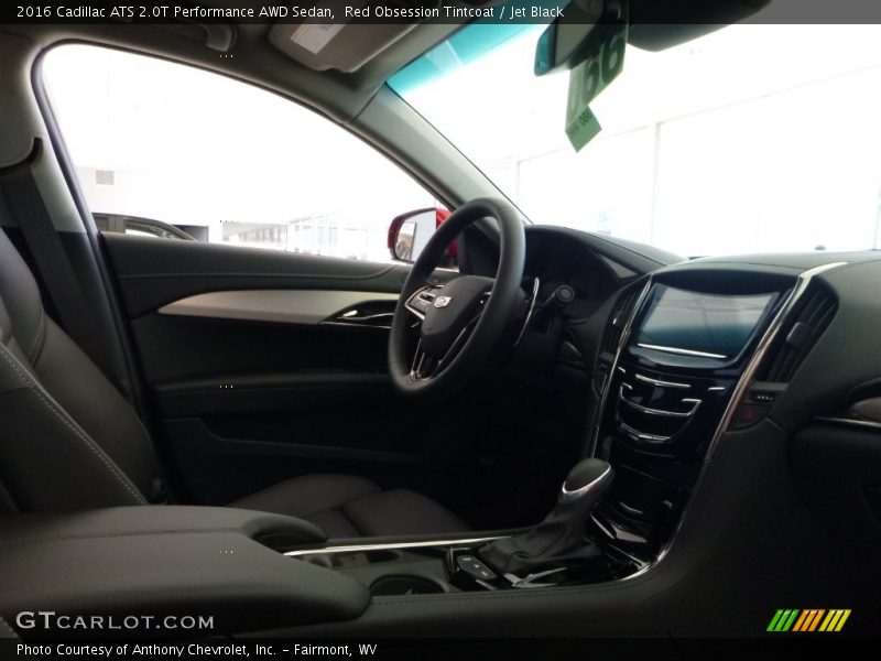 Red Obsession Tintcoat / Jet Black 2016 Cadillac ATS 2.0T Performance AWD Sedan