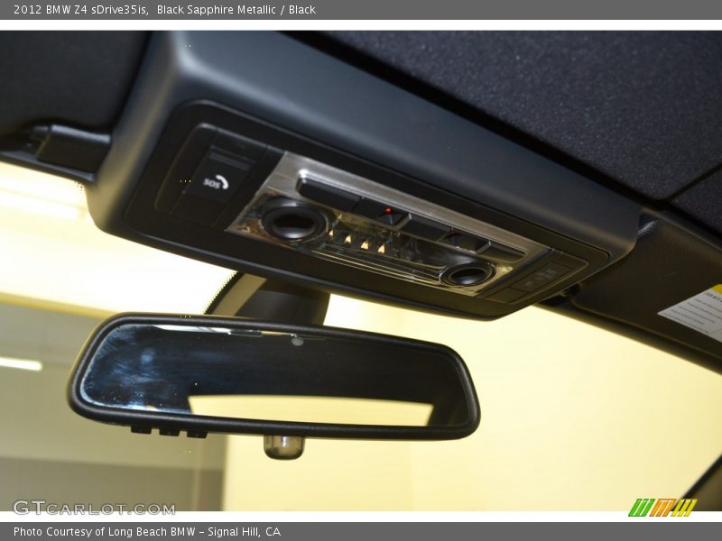 Black Sapphire Metallic / Black 2012 BMW Z4 sDrive35is