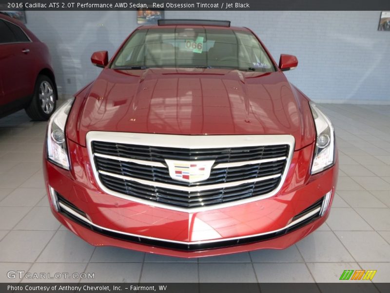  2016 ATS 2.0T Performance AWD Sedan Red Obsession Tintcoat