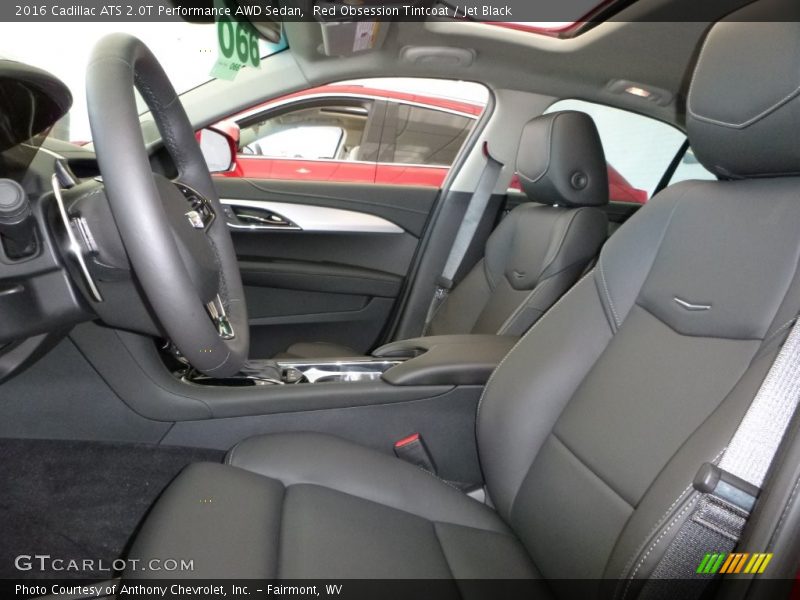 Front Seat of 2016 ATS 2.0T Performance AWD Sedan