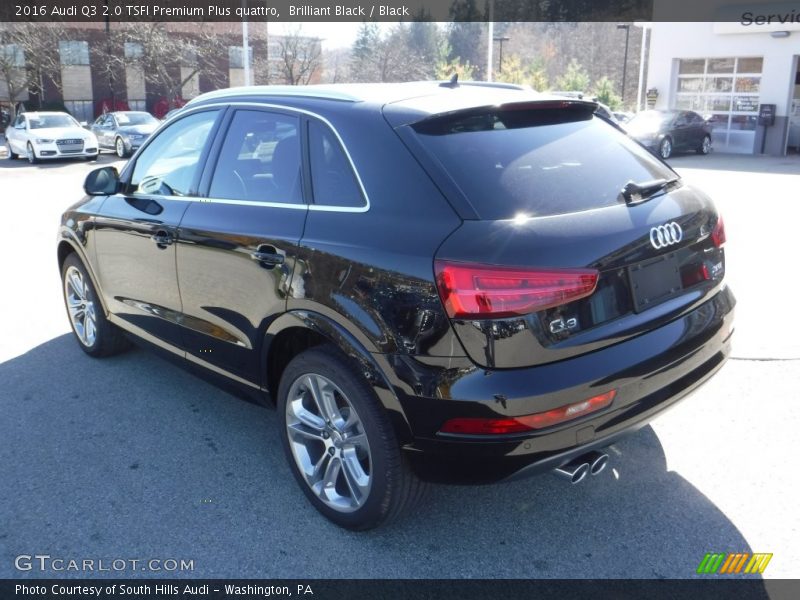 Brilliant Black / Black 2016 Audi Q3 2.0 TSFI Premium Plus quattro