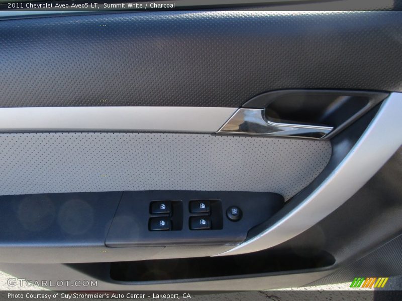 Summit White / Charcoal 2011 Chevrolet Aveo Aveo5 LT
