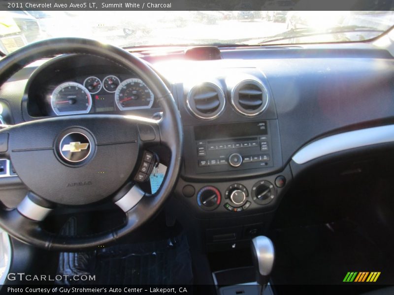 Summit White / Charcoal 2011 Chevrolet Aveo Aveo5 LT