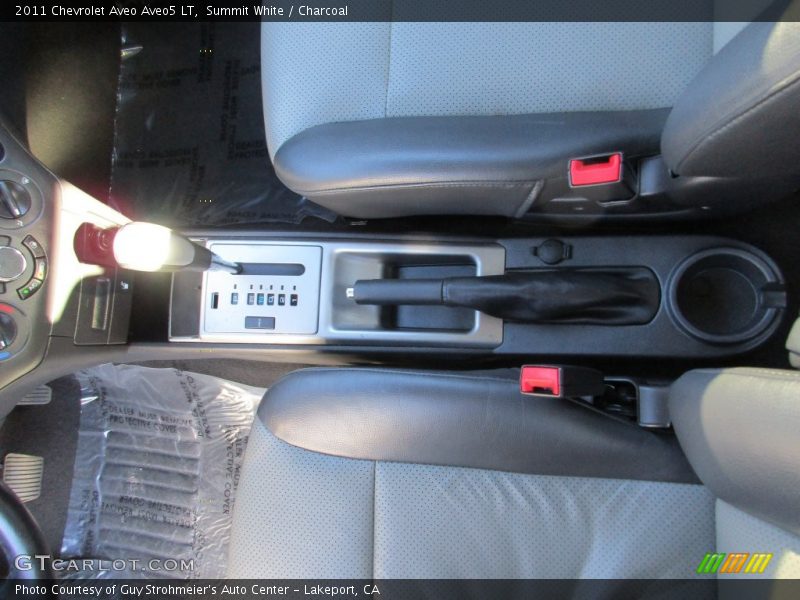 Summit White / Charcoal 2011 Chevrolet Aveo Aveo5 LT