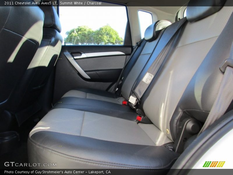 Summit White / Charcoal 2011 Chevrolet Aveo Aveo5 LT