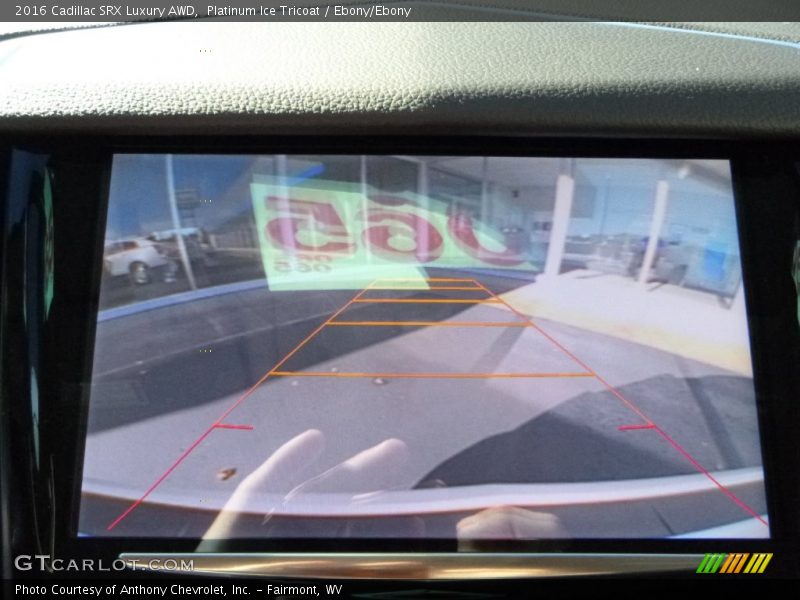 Platinum Ice Tricoat / Ebony/Ebony 2016 Cadillac SRX Luxury AWD