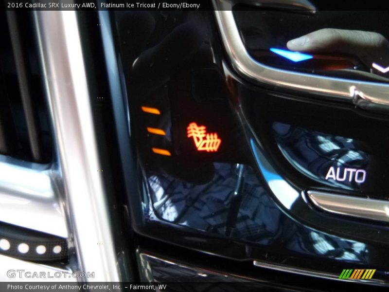 Platinum Ice Tricoat / Ebony/Ebony 2016 Cadillac SRX Luxury AWD