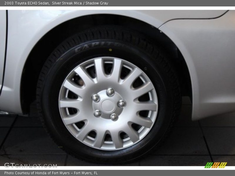 Silver Streak Mica / Shadow Gray 2003 Toyota ECHO Sedan