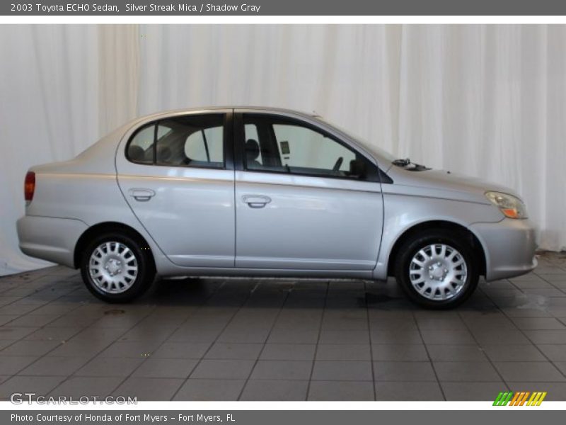 Silver Streak Mica / Shadow Gray 2003 Toyota ECHO Sedan
