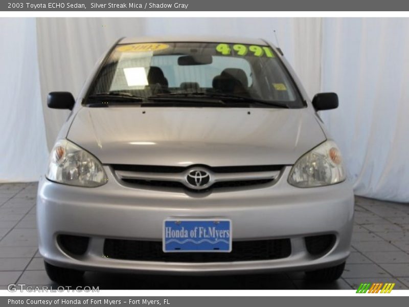 Silver Streak Mica / Shadow Gray 2003 Toyota ECHO Sedan