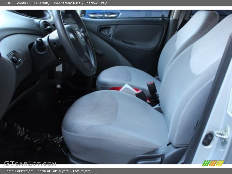 Silver Streak Mica / Shadow Gray 2003 Toyota ECHO Sedan