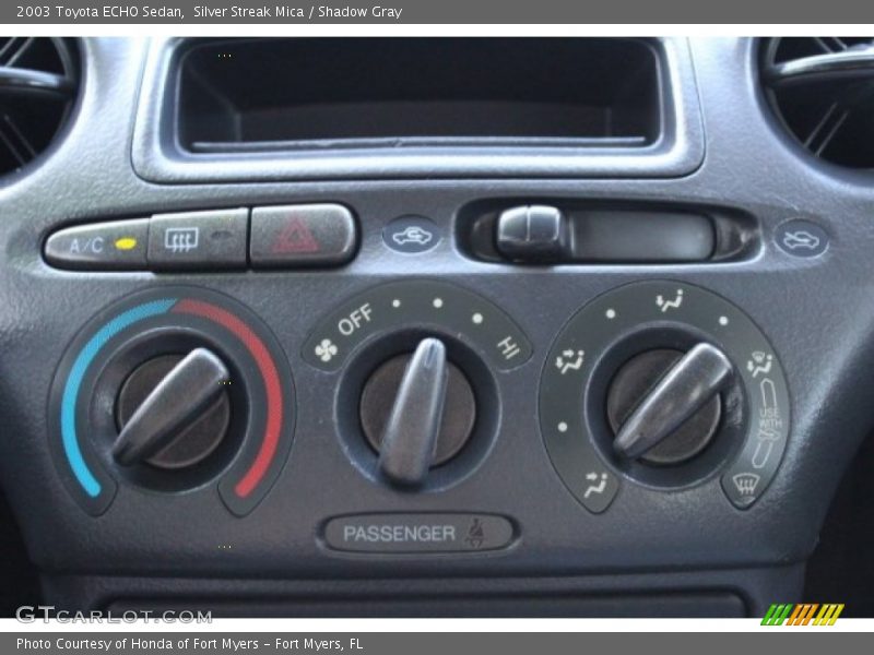 Silver Streak Mica / Shadow Gray 2003 Toyota ECHO Sedan