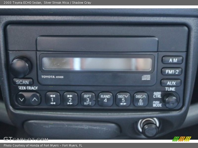 Silver Streak Mica / Shadow Gray 2003 Toyota ECHO Sedan