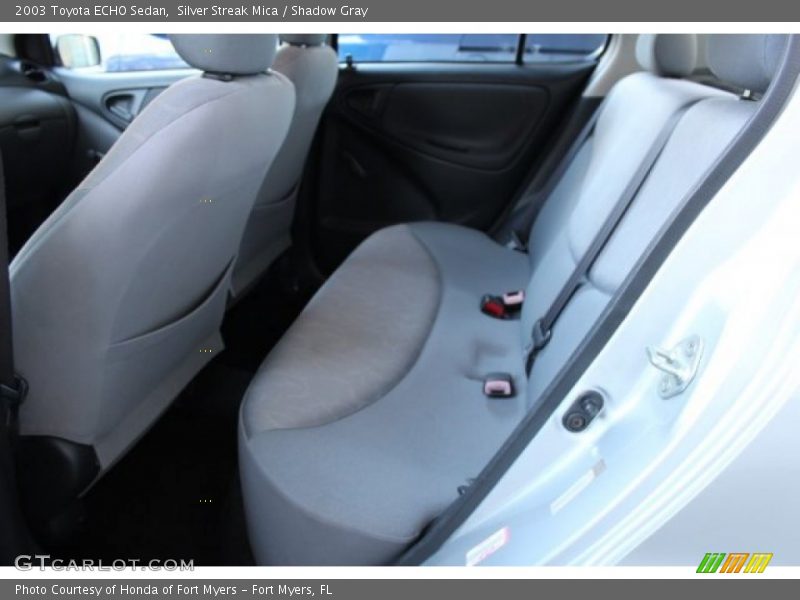 Silver Streak Mica / Shadow Gray 2003 Toyota ECHO Sedan