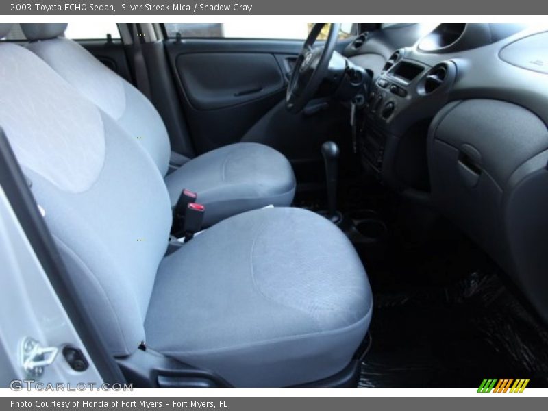 Silver Streak Mica / Shadow Gray 2003 Toyota ECHO Sedan