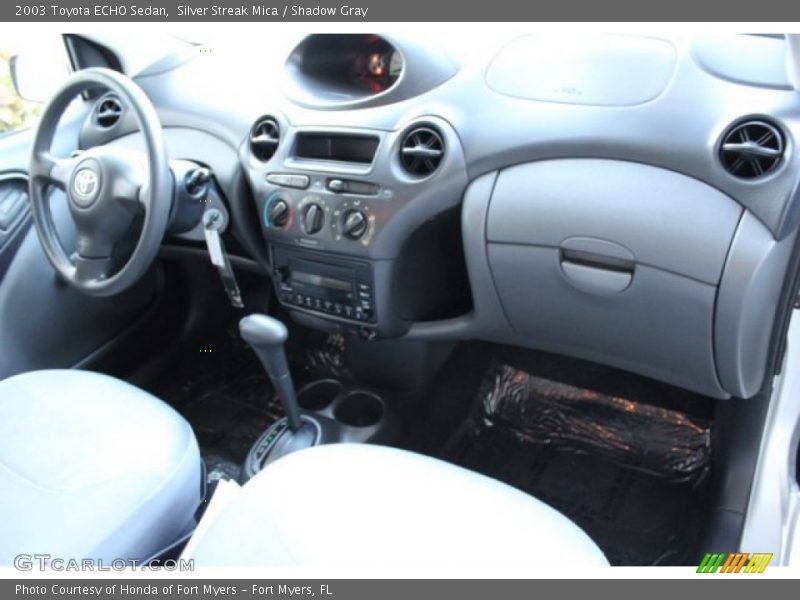 Silver Streak Mica / Shadow Gray 2003 Toyota ECHO Sedan