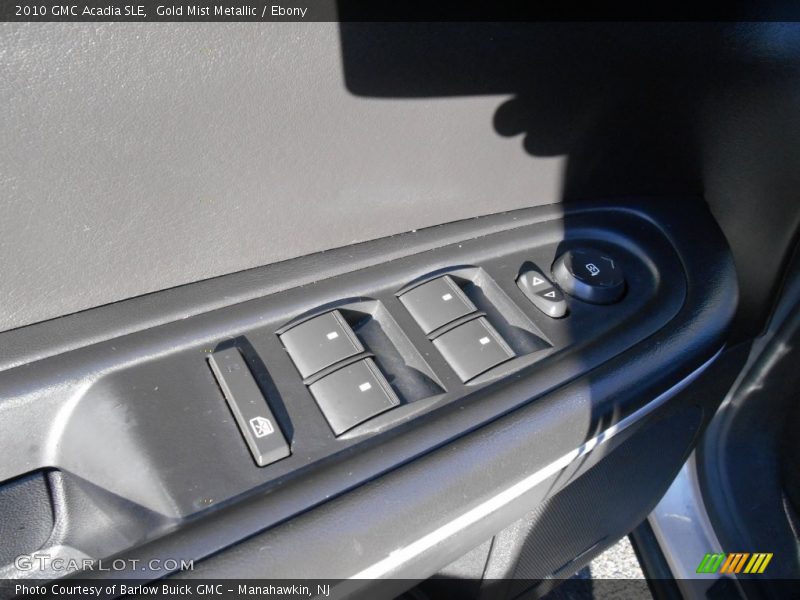 Gold Mist Metallic / Ebony 2010 GMC Acadia SLE