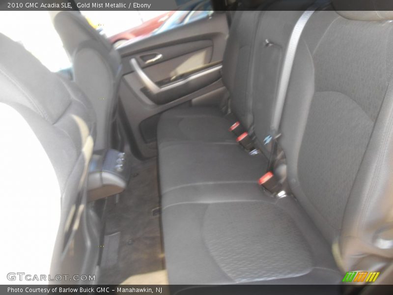 Gold Mist Metallic / Ebony 2010 GMC Acadia SLE
