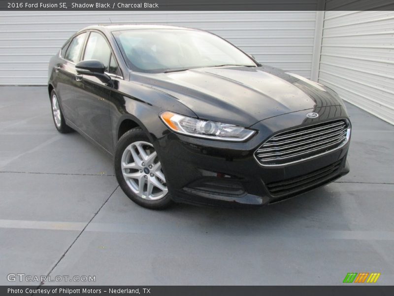 Shadow Black / Charcoal Black 2016 Ford Fusion SE