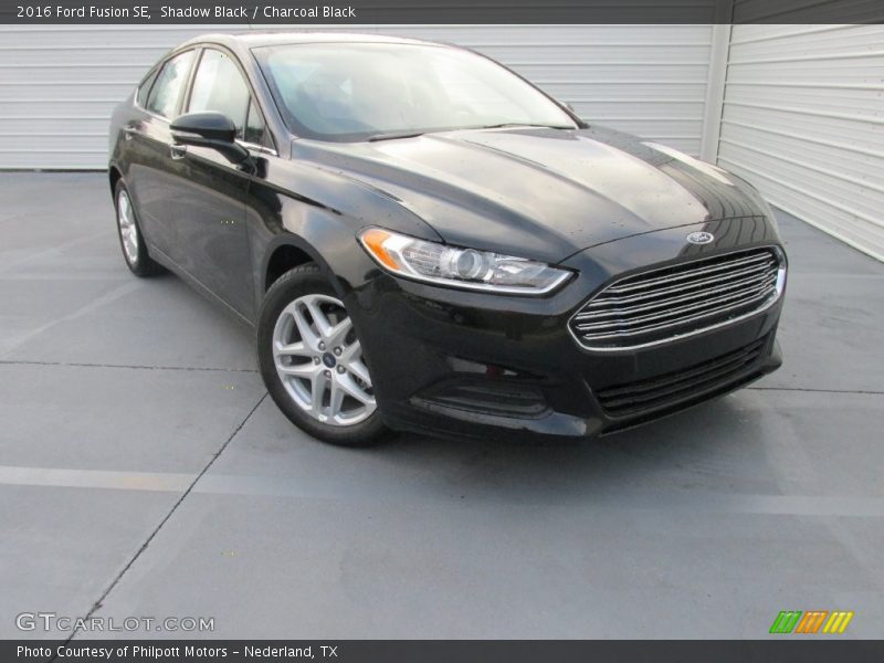 Shadow Black / Charcoal Black 2016 Ford Fusion SE