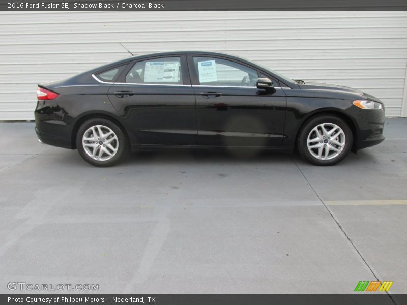 Shadow Black / Charcoal Black 2016 Ford Fusion SE