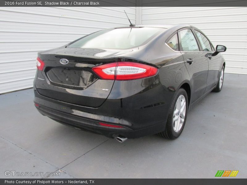 Shadow Black / Charcoal Black 2016 Ford Fusion SE