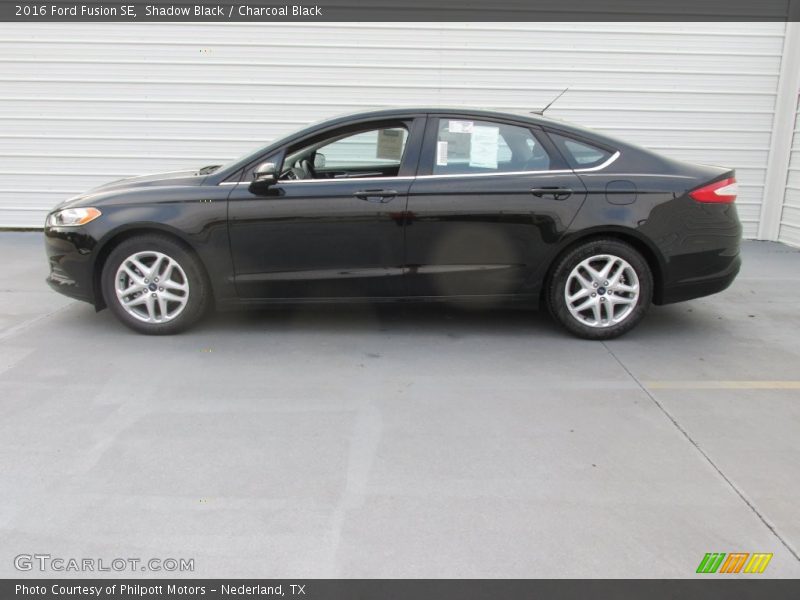 Shadow Black / Charcoal Black 2016 Ford Fusion SE