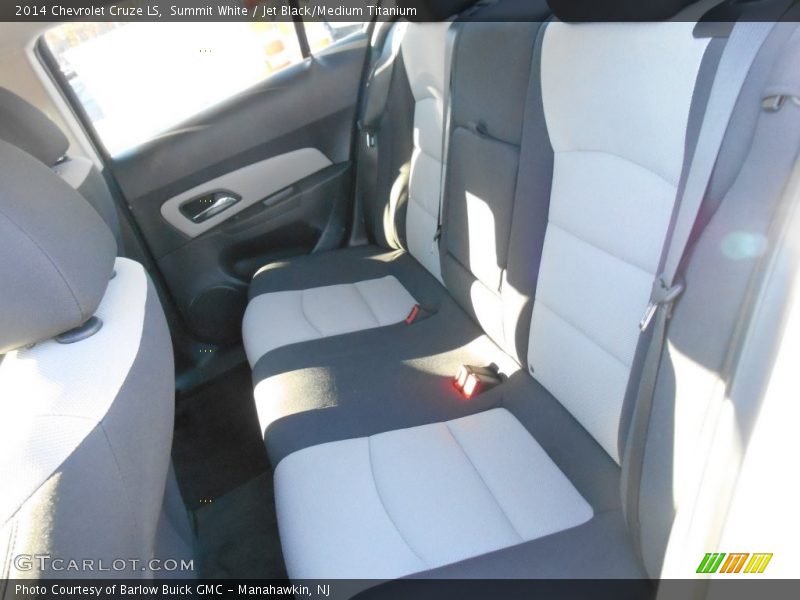 Summit White / Jet Black/Medium Titanium 2014 Chevrolet Cruze LS