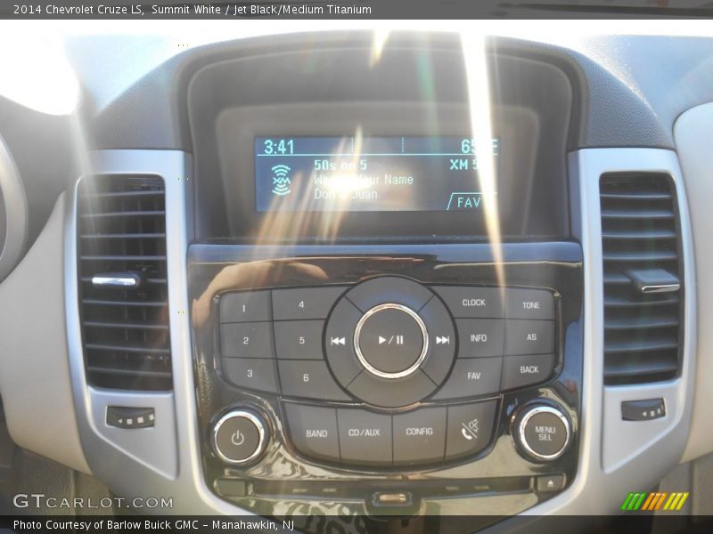 Summit White / Jet Black/Medium Titanium 2014 Chevrolet Cruze LS