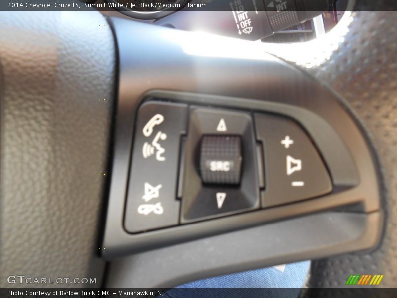Summit White / Jet Black/Medium Titanium 2014 Chevrolet Cruze LS