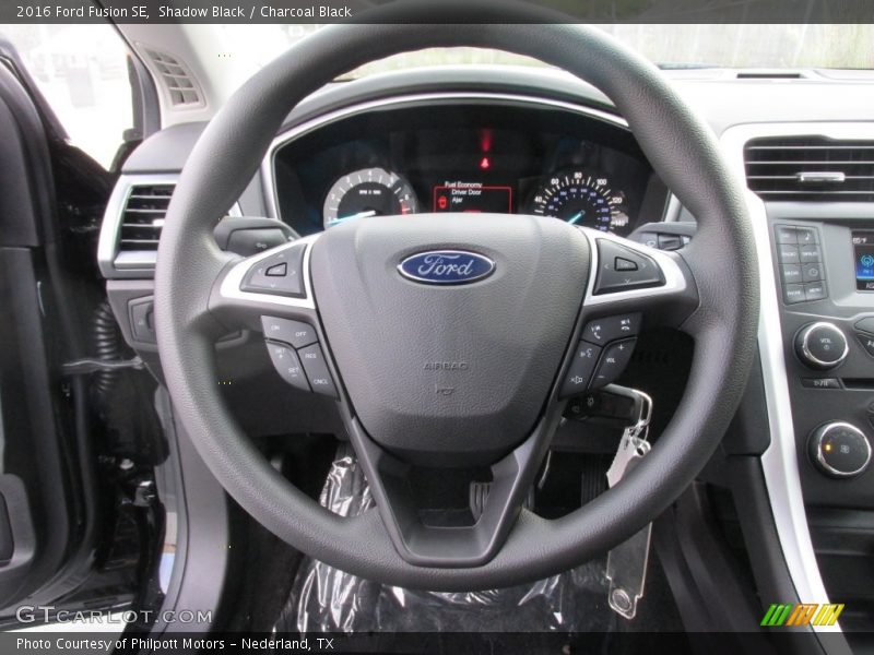 Shadow Black / Charcoal Black 2016 Ford Fusion SE