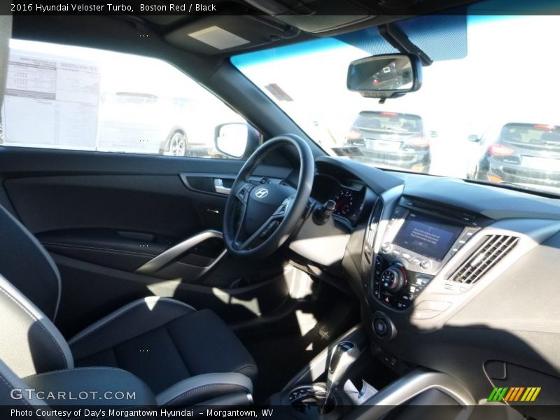 Boston Red / Black 2016 Hyundai Veloster Turbo