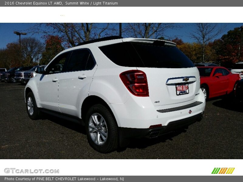 Summit White / Light Titanium 2016 Chevrolet Equinox LT AWD