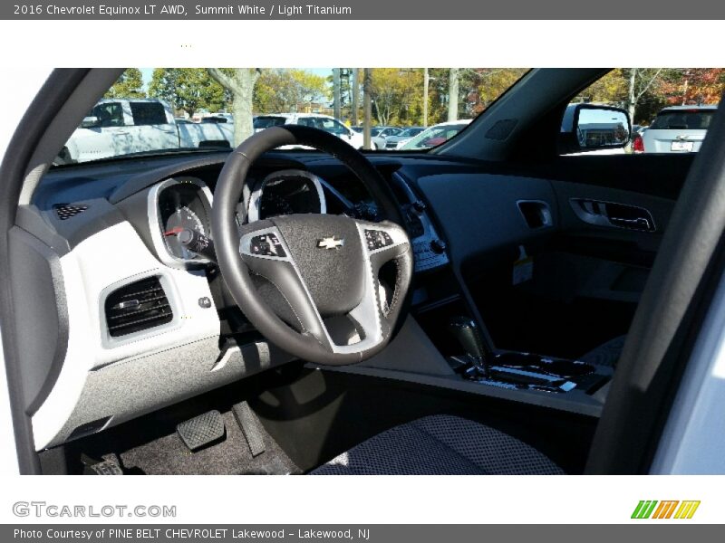 Summit White / Light Titanium 2016 Chevrolet Equinox LT AWD
