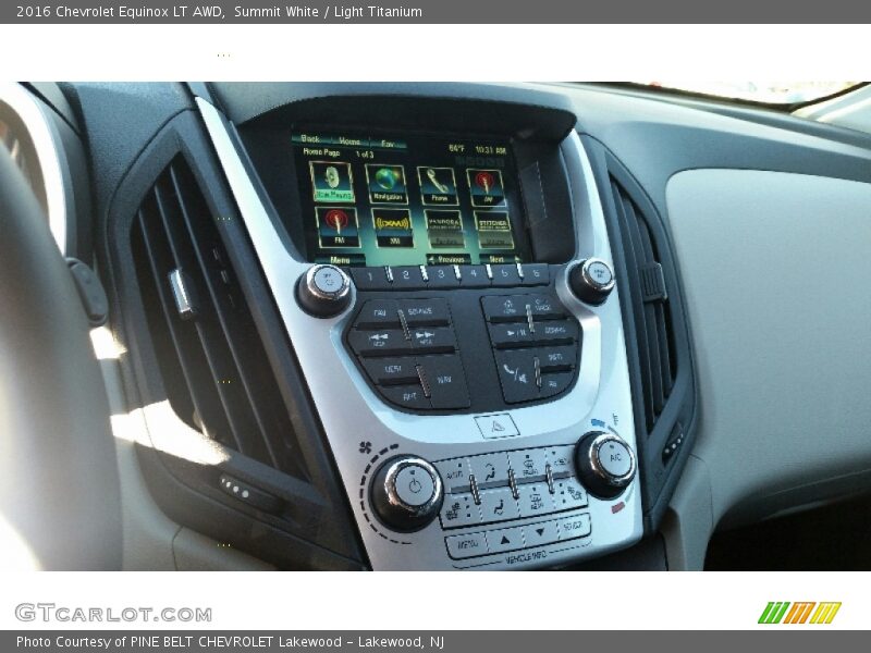 Summit White / Light Titanium 2016 Chevrolet Equinox LT AWD