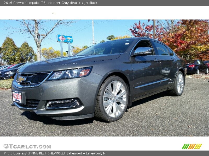 Heather Gray Metallic / Jet Black 2016 Chevrolet Impala LTZ